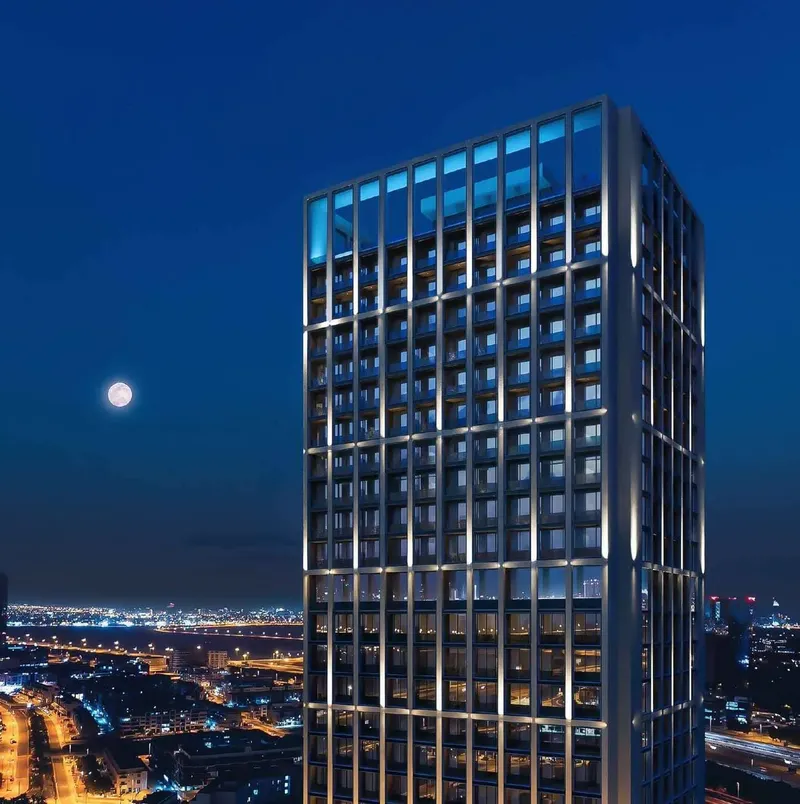 Exterior at Binghatti Twilight in Al Jaddaf Waterfront Dubai