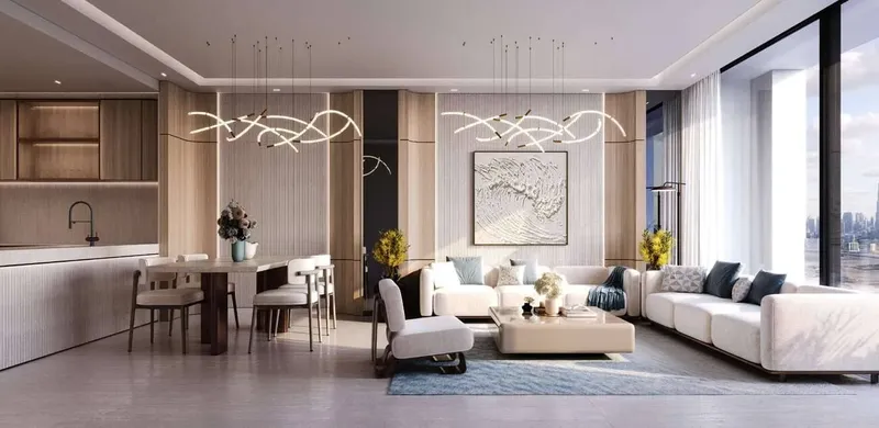 Interior at Binghatti Twilight in Al Jaddaf Waterfront Dubai