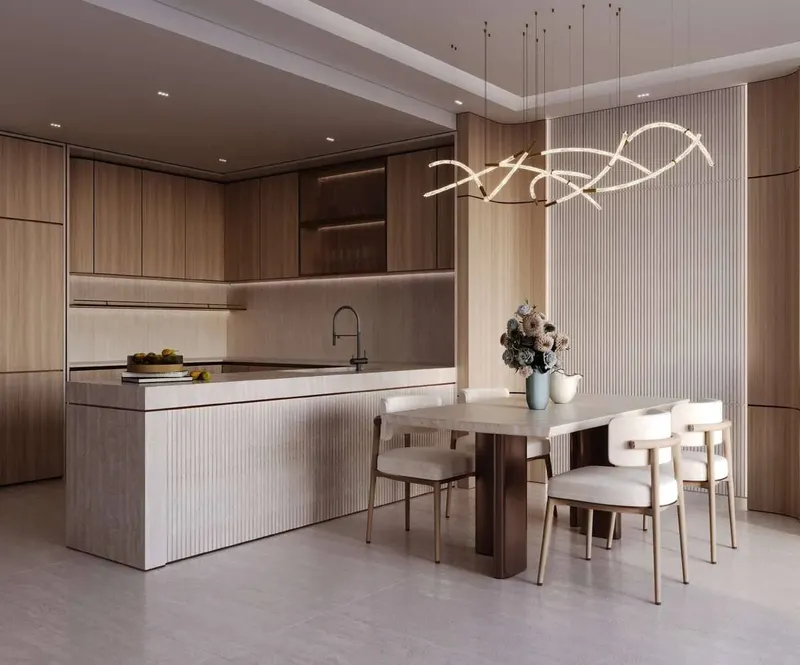Interior at Binghatti Twilight in Al Jaddaf Waterfront Dubai