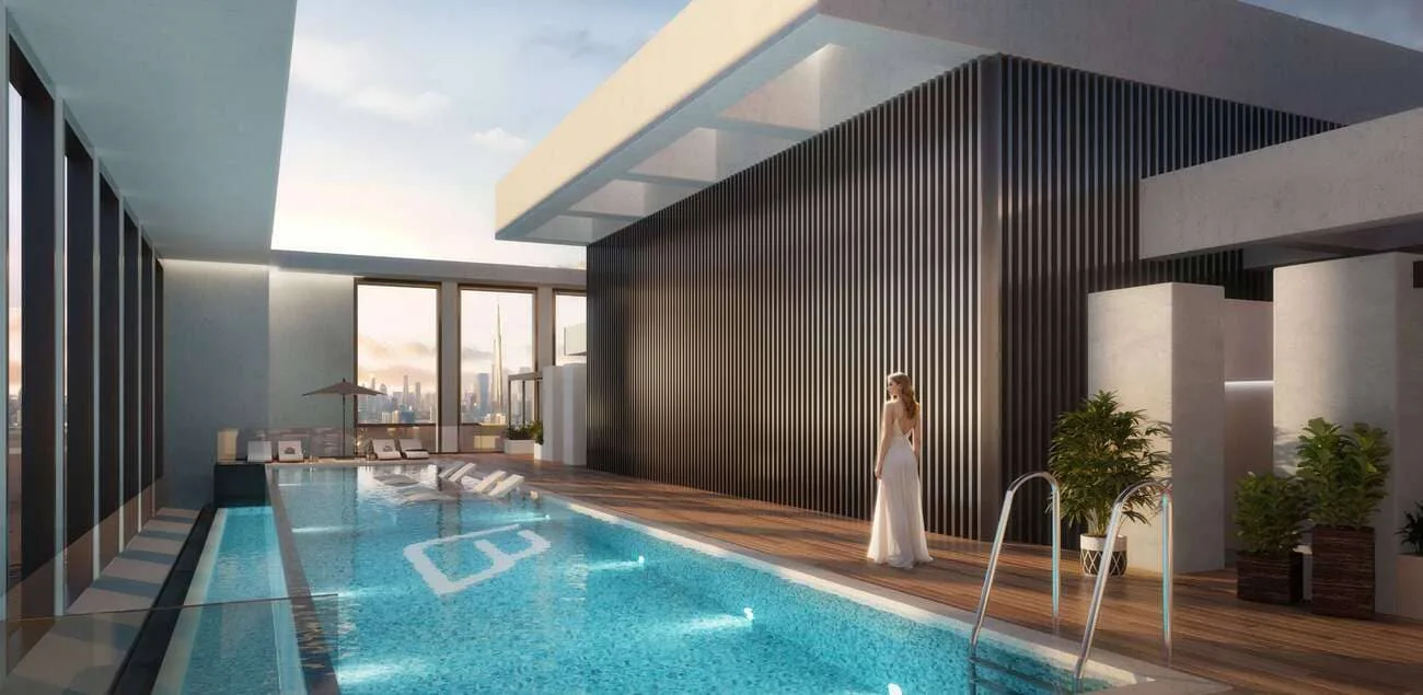 Swimming Pool amenity image at Binghatti Twilight