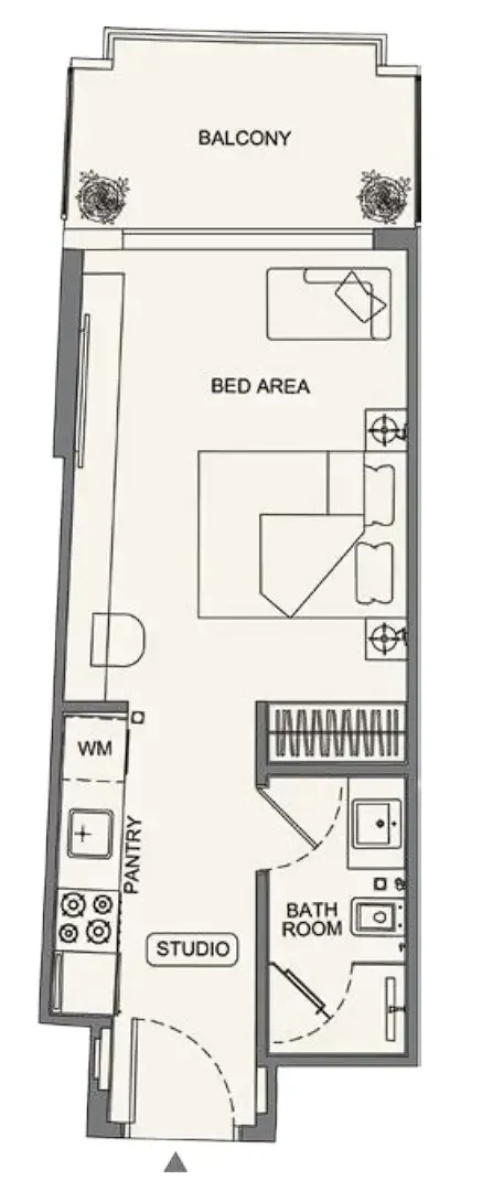 Binghatti Binghatti Wraith floor plan