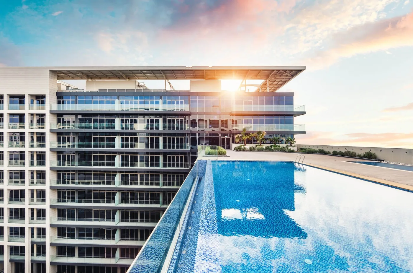 Swimming Pool amenity image at Bloom Arjaan by Rotana