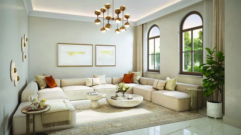 Interior at Bloom Living 7 - Almeria in Zayed City Abu Dhabi