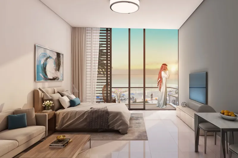 Interior at Blue Bay Walk in Al Hamriya