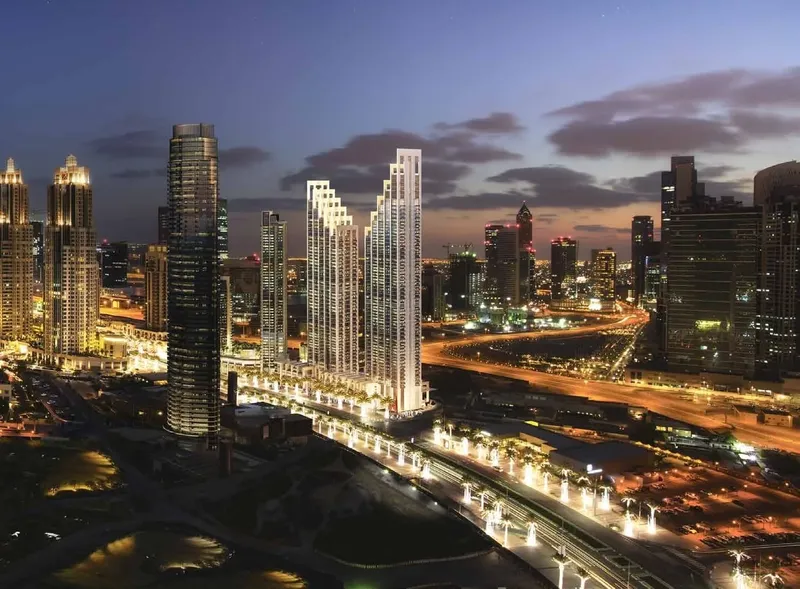 Exterior at BLVD Heights in Downtown Dubai Dubai