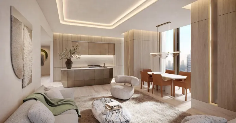 Interior at Burj Azizi in Trade Center Dubai