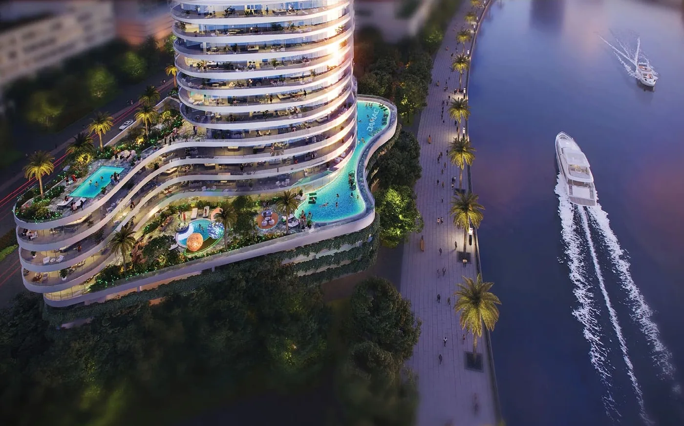 Podium Level amenity image at Canal Crown