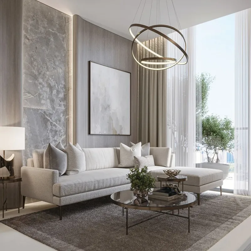 Interior at Casa Aura Residence in Dubai South Dubai