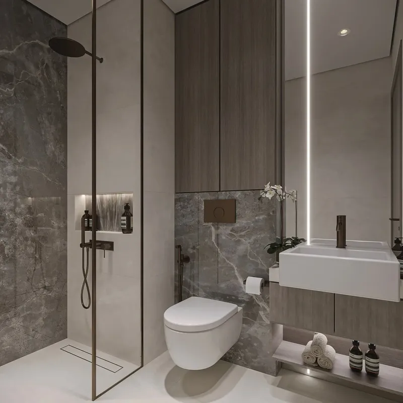 Interior at Casa Aura Residence in Dubai South Dubai