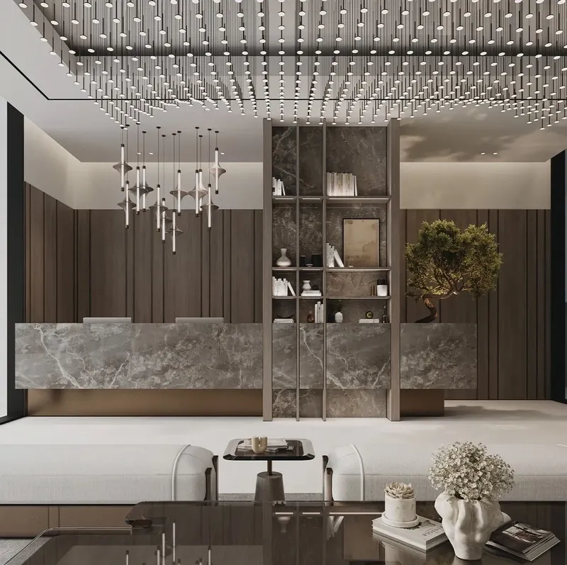 Lobby at Casa Aura Residence in Dubai South Dubai