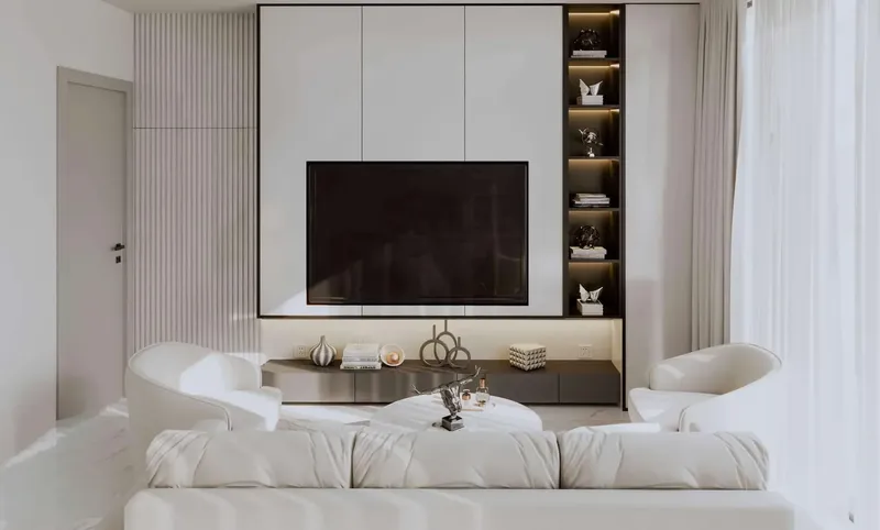 Interior at Celesto 4 in Dubai Land Residence Complex Dubai