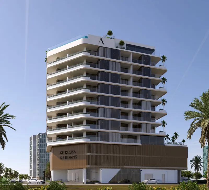 Exterior at Chelsea Gardens in Al Satwa Dubai