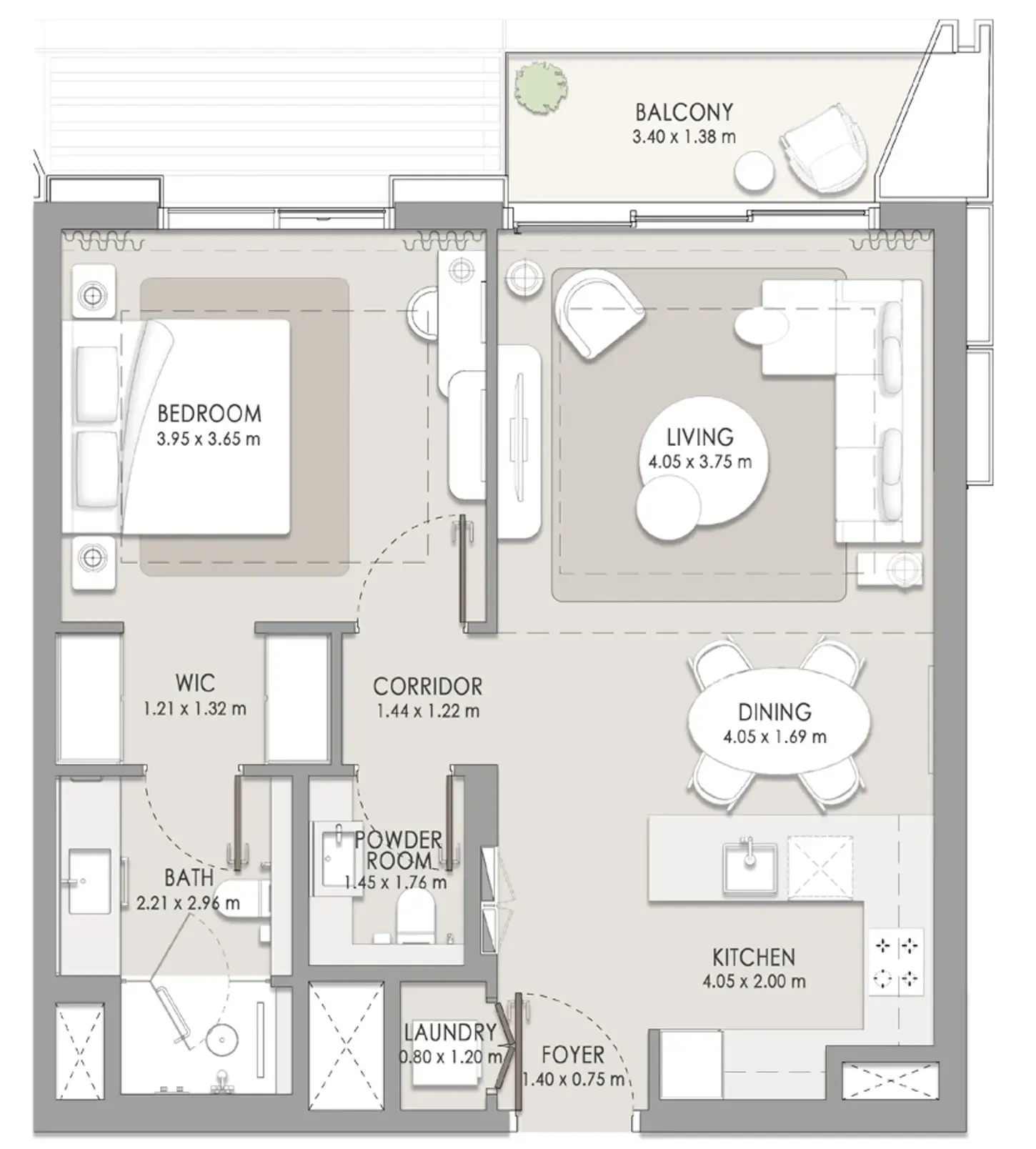 Meraas City Walk Crestlane floor plan