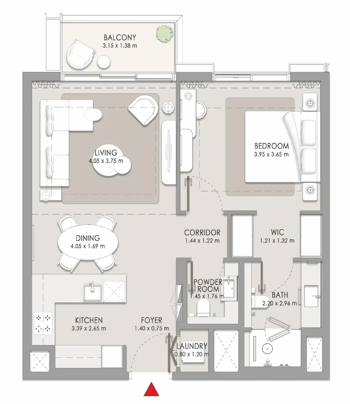 Meraas City Walk Crestlane floor plan