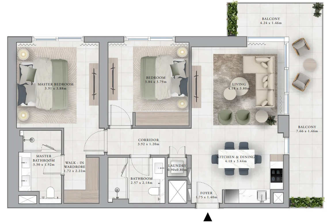 Emaar Club Place floor plan