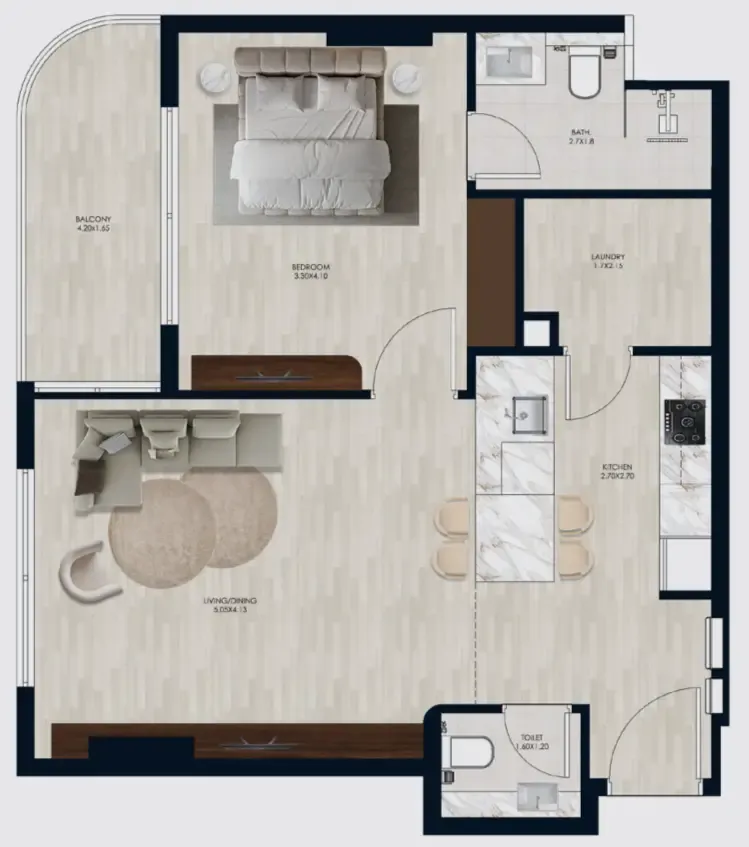 Vision Developments Coral by Vision floor plan