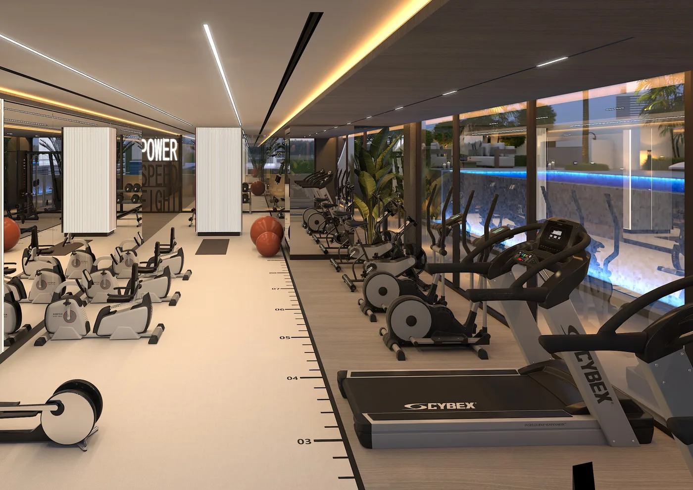 Gym amenity image at Coral by Vision