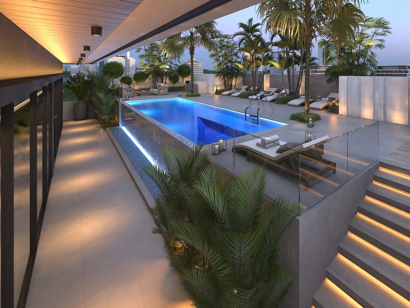 Swimming Pool amenity image at Coral by Vision