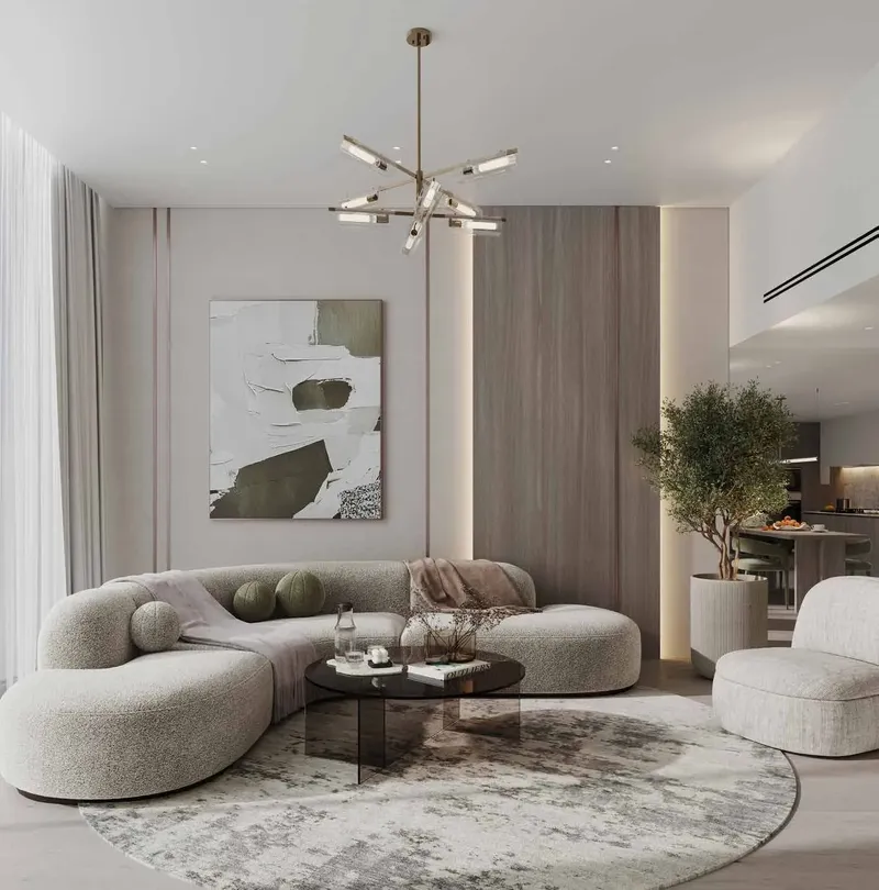 Interior at Cove Boulevard in Dubailand Residence Complex Dubai