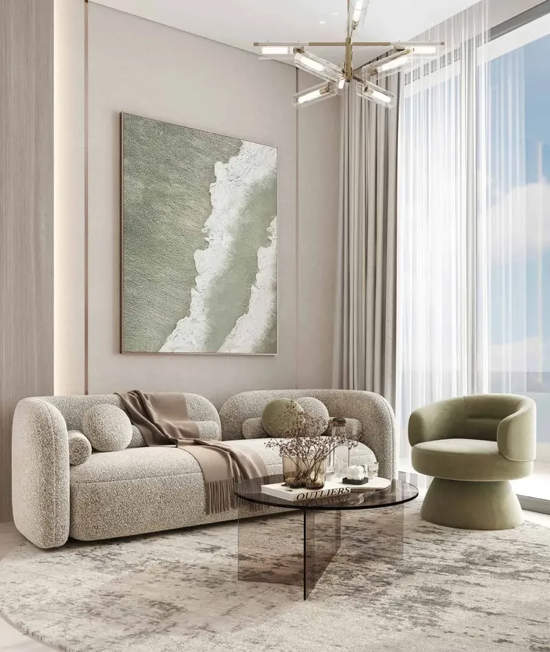 Interior at Cove Boulevard in Dubailand Residence Complex Dubai