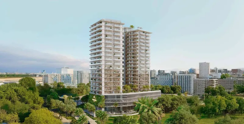 Exterior at Cove Grand in Dubailand Residence Complex Dubai