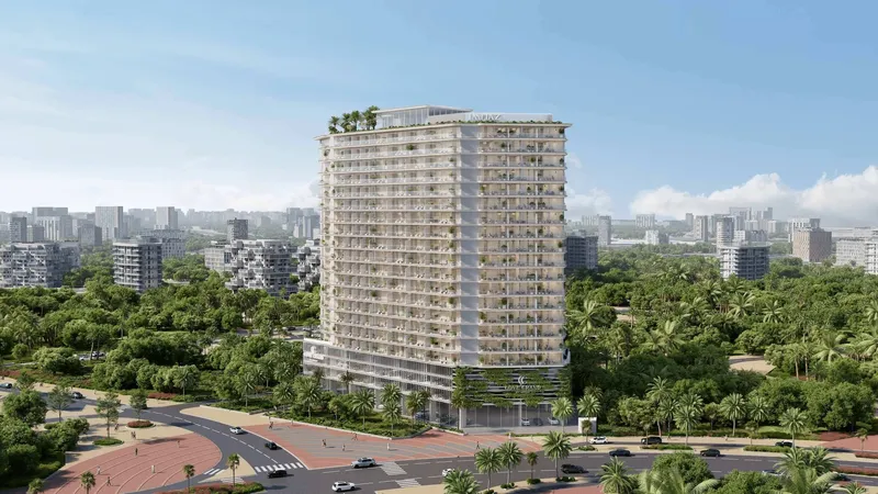 Exterior at Cove Grand in Dubailand Residence Complex Dubai