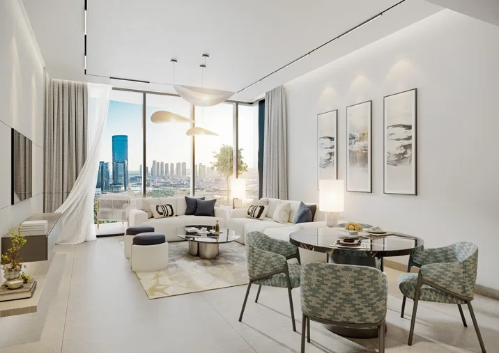 Interior at Cresswell Views in Dubai South Dubai