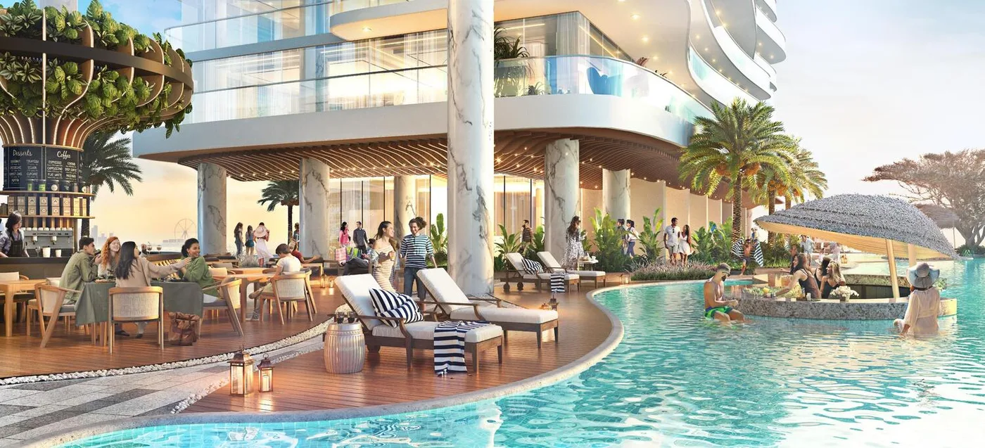 Cafe & Lounge amenity image at Damac Bay 2