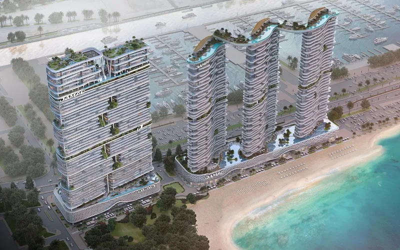 Exterior at Damac Bay 2 in Dubai Harbour Dubai