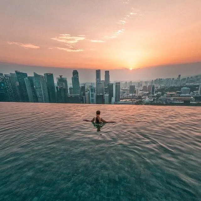 Infinity Pools amenity image at Damac Bay