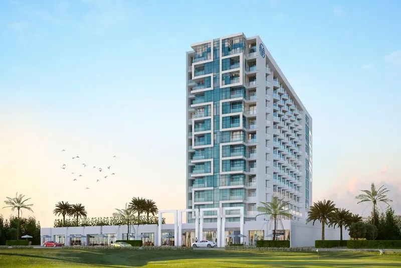 Exterior at Damac Hills 2 - Hotel Edge by Rotana in Damac Hills 2 Dubai