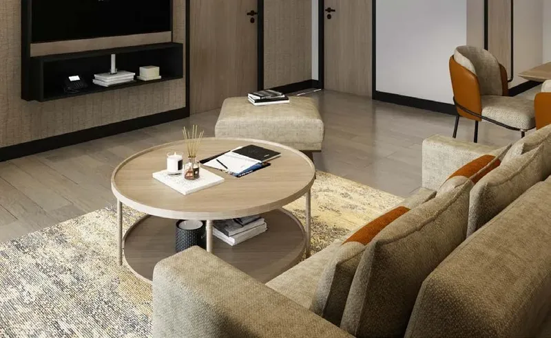 Interior at Damac Hills 2 - Hotel Edge by Rotana in Damac Hills 2 Dubai
