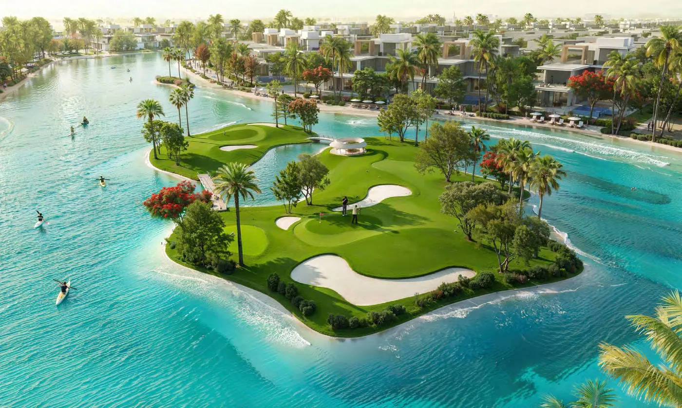 Minigolf Island amenity image at Damac Islands Phase 1 and 2