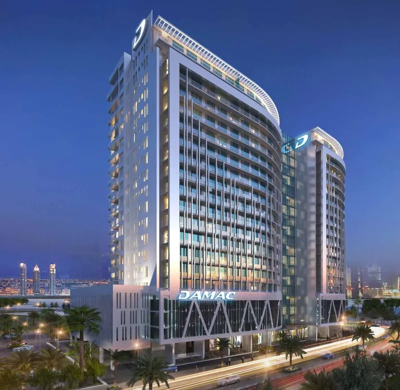 Exterior at DAMAC Majestine in Business Bay Dubai