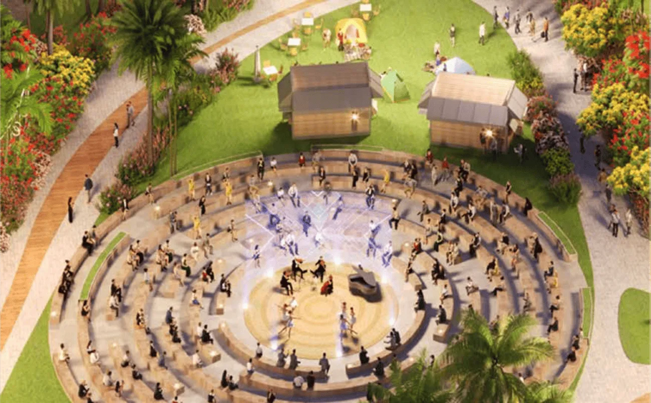 Amphitheatre amenity image at Damac Riverside Views