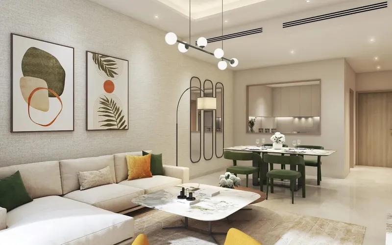 Interior at Damac Riverside Views in Damac Riverside Dubai