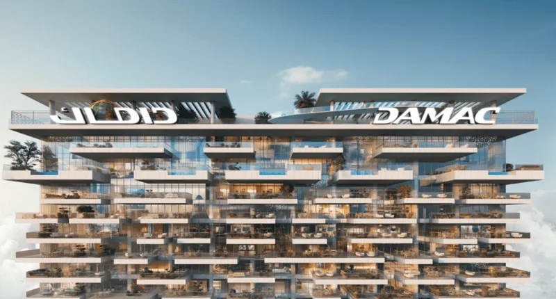 Exterior at Damac Safa Gate in Safa Park Dubai