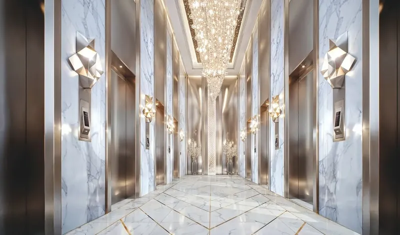 Lobby at Diamondz in JLT (Jumeirah Lake Towers) Dubai