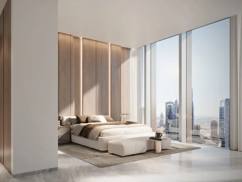 Interior at DIFC Heights Tower in DIFC (Dubai International Financial Center) Dubai