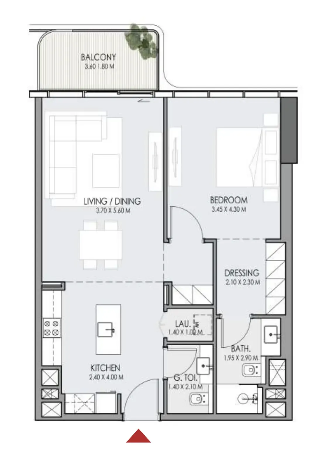 One Development Do Hotels and Residences floor plan