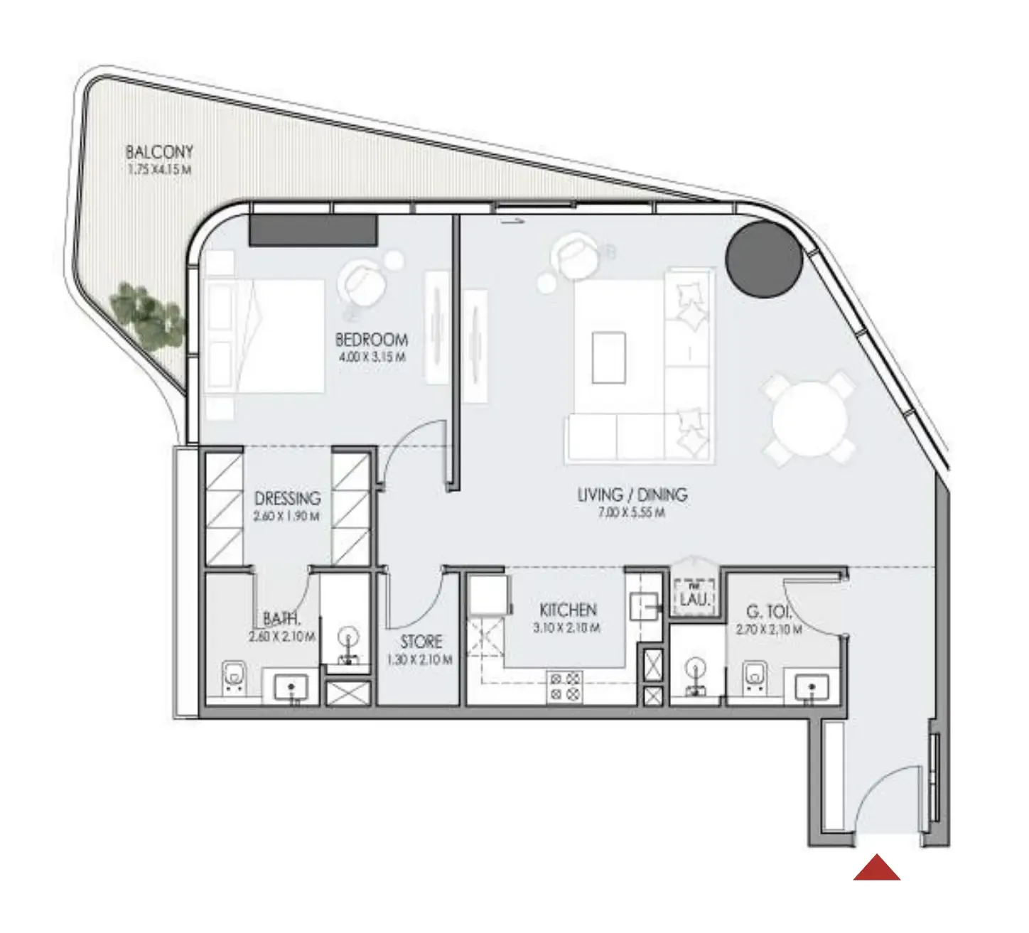 One Development Do Hotels and Residences floor plan