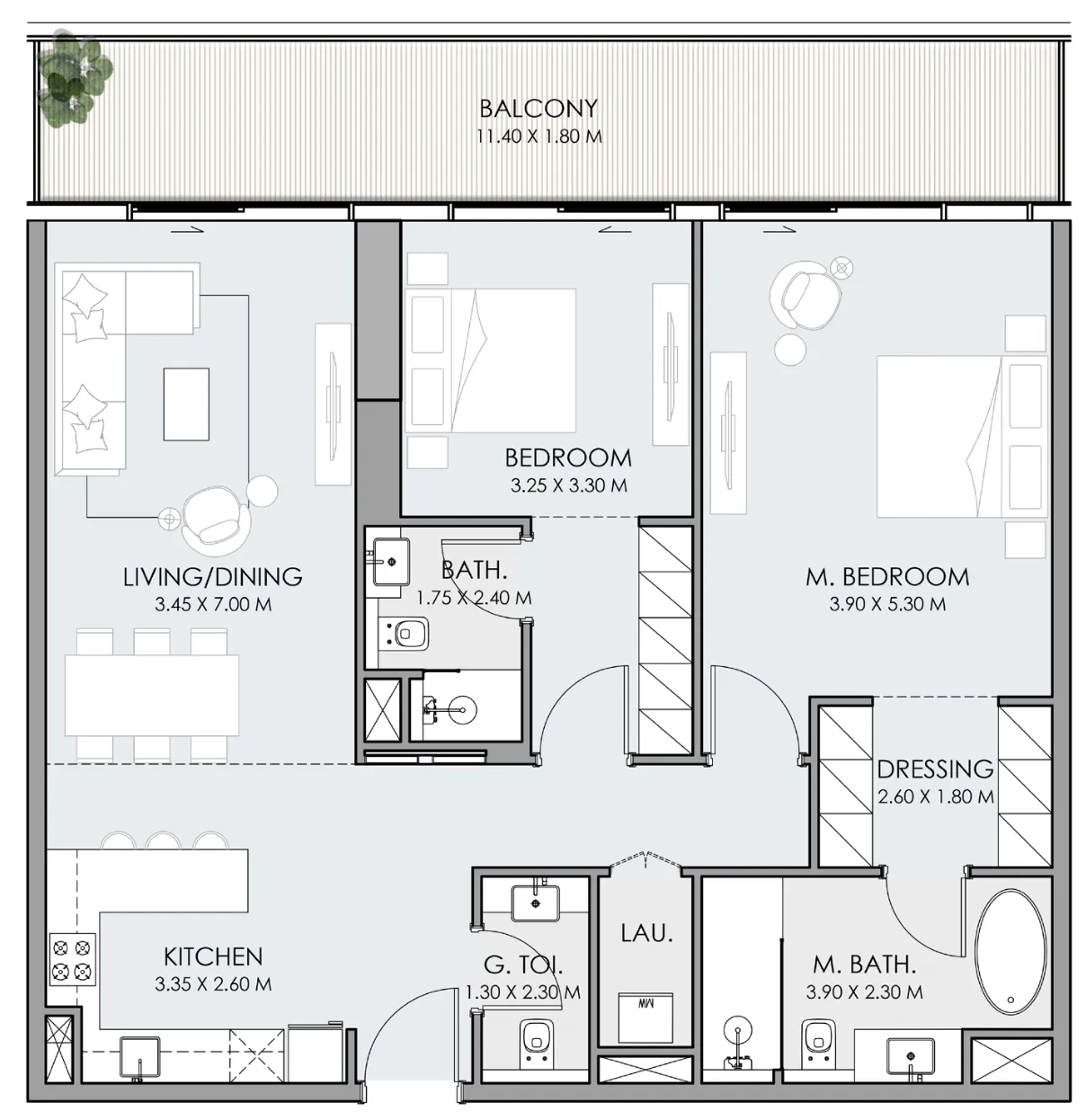 One Development Do Hotels and Residences floor plan