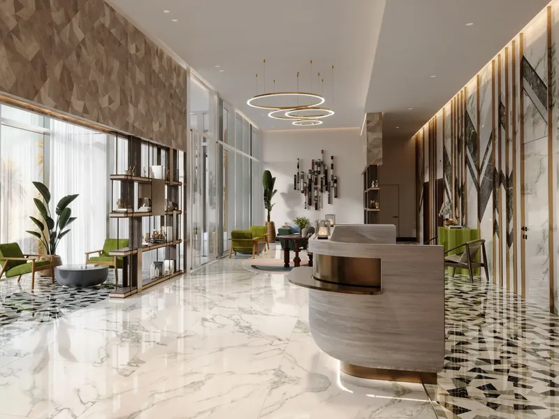 Lobby at DoubleTree by Hilton in Al Satwa Dubai