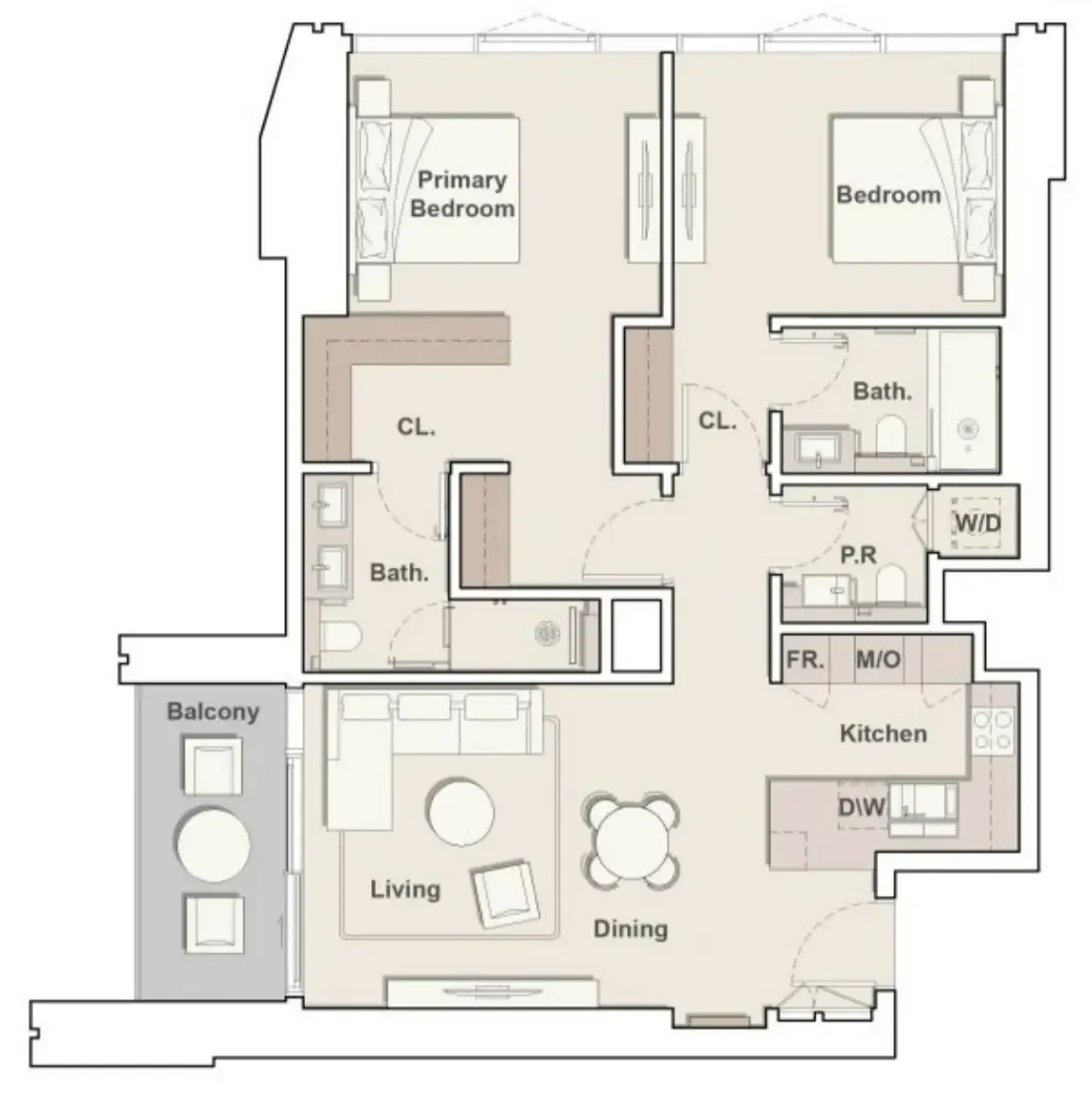 Ellington Eltiera Views floor plan