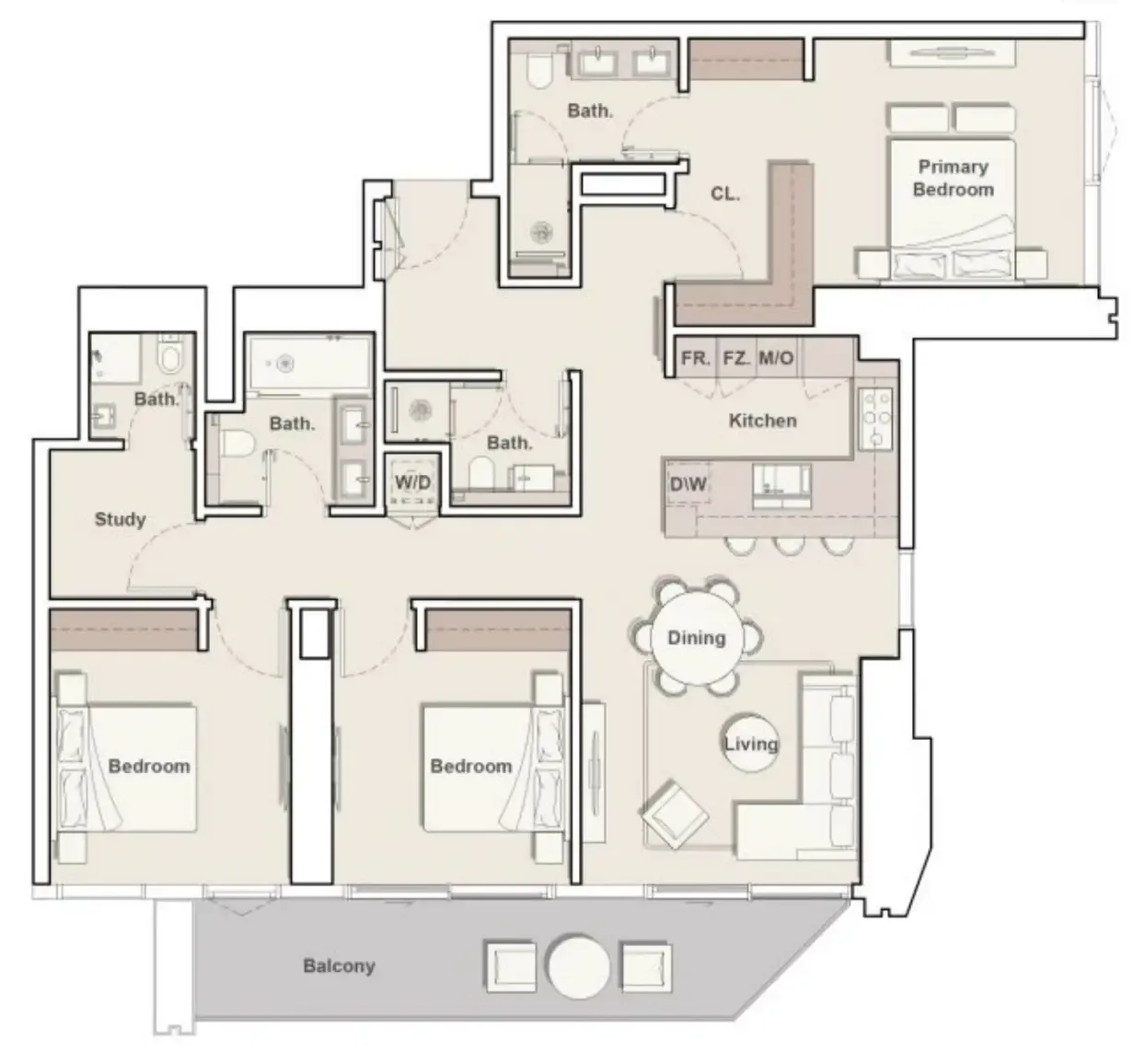 Ellington Eltiera Views floor plan