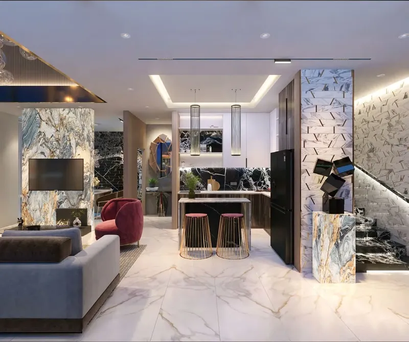 Interior at Empire Estates in Arjan Dubai