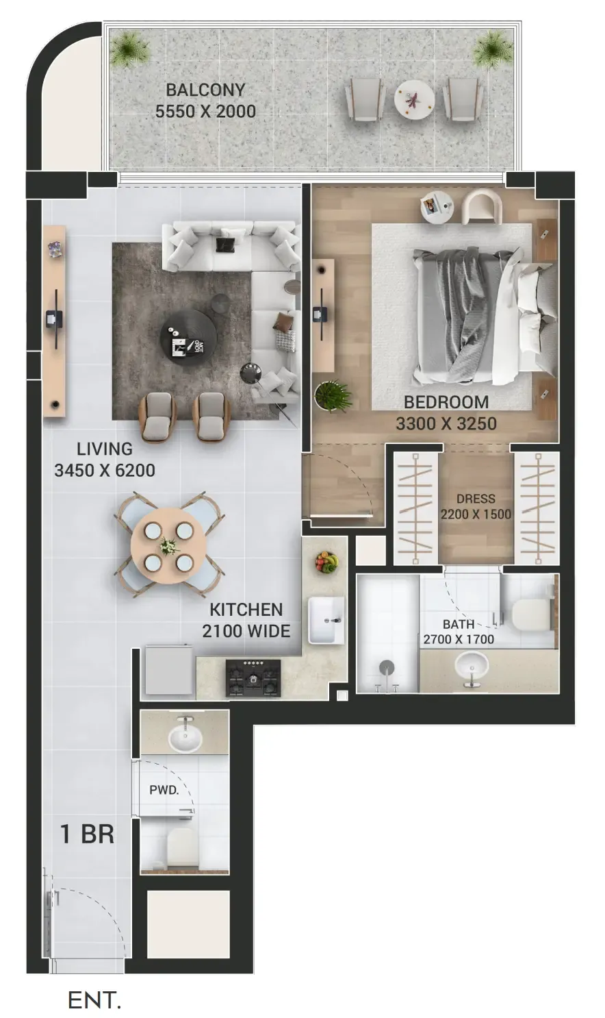 Empire Developments Empire Jebel Ali floor plan
