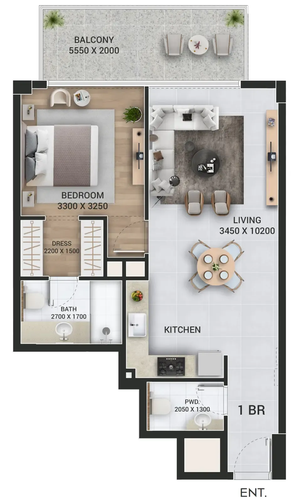 Empire Developments Empire Jebel Ali floor plan