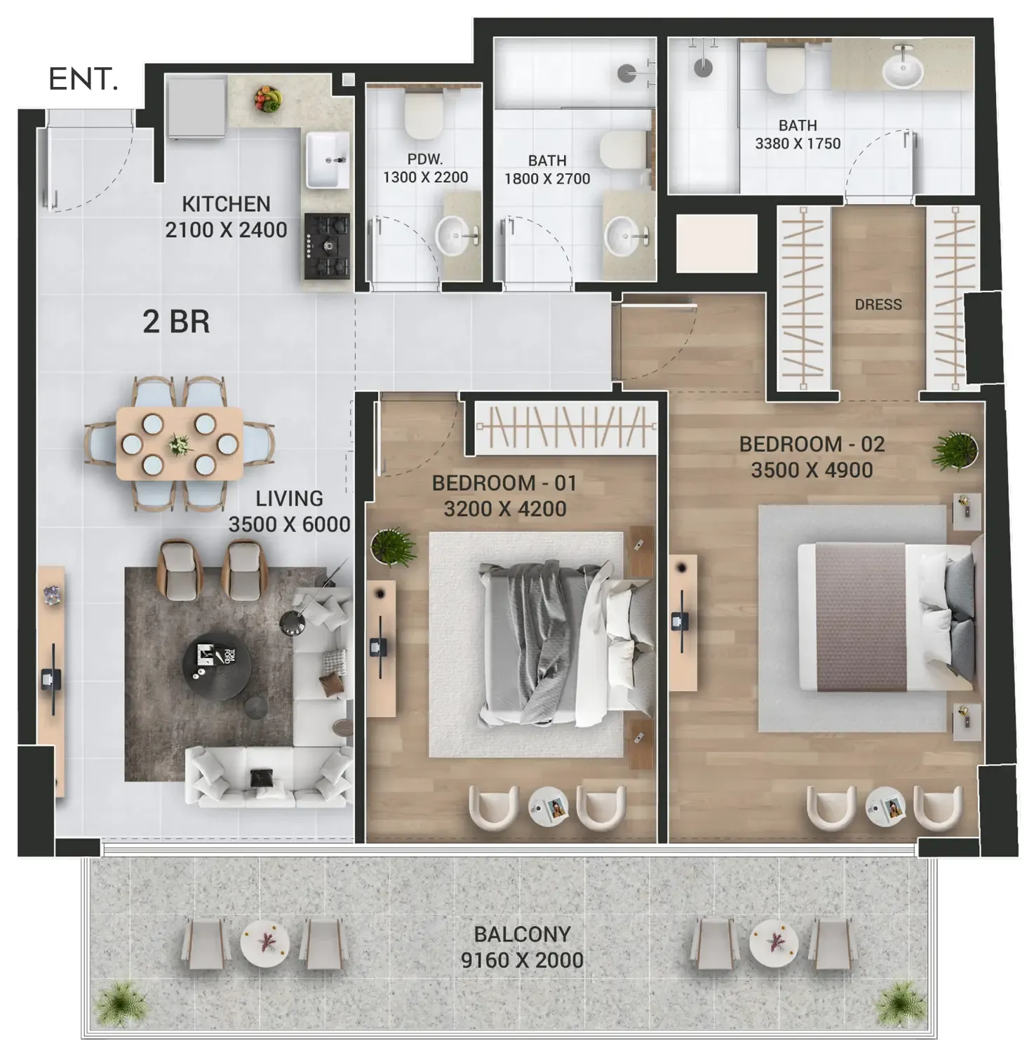 Empire Developments Empire Jebel Ali floor plan
