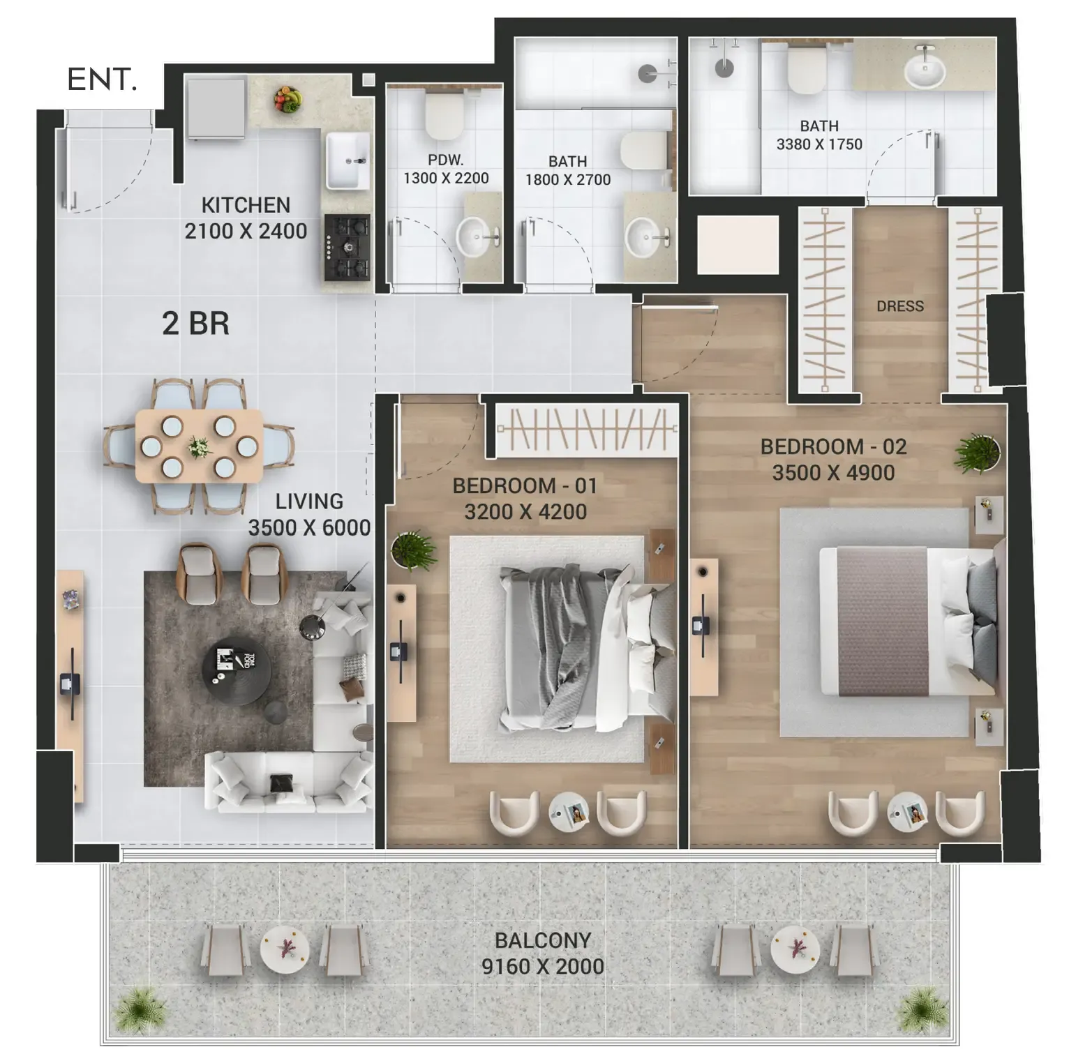 Empire Developments Empire Jebel Ali floor plan